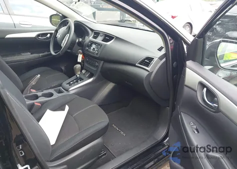 2016 Nissan Sentra S из США, поврежденный, VIN 3N1AB7AP8GY237681